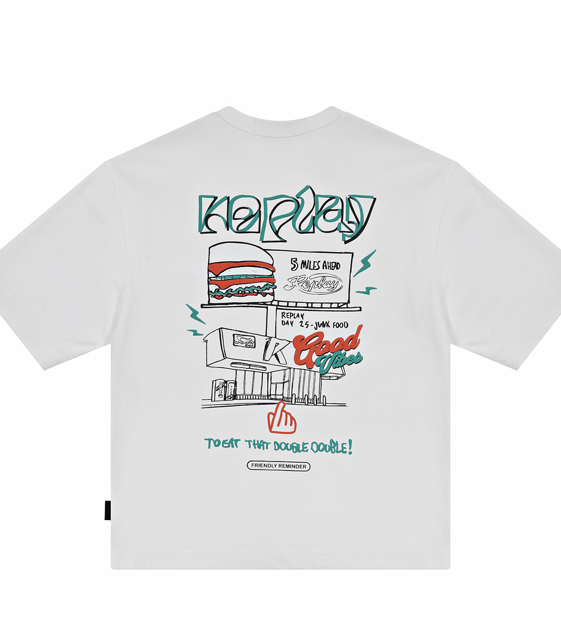 グラフィックTシャツ 詳細画像 ホワイト 2